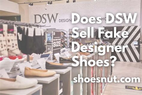 does dsw sell fake designer shoes
